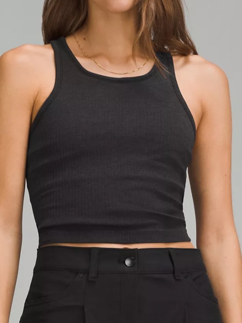 Lululemon Ebb to Street Cropped Racerback Tank Top